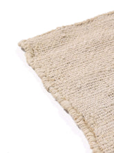 Load image into Gallery viewer, Handwoven Jute & Wool Rug with Color Block Design in Grey, Pink, and Ivory – Flatweave