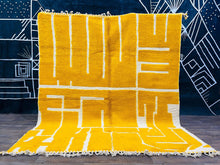 Load image into Gallery viewer, Premium Handcrafted Azilal Elegance Wool Rug - Modern Bedroom Statement - 6' x 9' Plush Berber Style