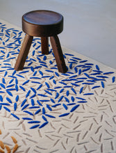 Load image into Gallery viewer, Hand Tufted Abstract Designer Rug 9x12 (New Zealand Wool) - Colors Mocha, Lagoon, & Bloom