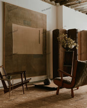 Load image into Gallery viewer, Beige Handwoven Rug with Subtle Geometric Cross Pattern, Minimalist Design for Living Room & Bedroom