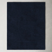 Load image into Gallery viewer, Hand Tufted Geometric Design Wool Rug For Living Room Drawing Hall 9x12  | Rug Root USA