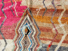 Load image into Gallery viewer, Modern Moroccan Wool Rug | Abstract Boujaad Design in Warm Earth Tones