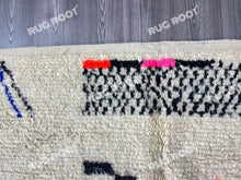 Load image into Gallery viewer, Bohemian Minimalism | Handwoven Moroccan Rug | Solid Berber Wool