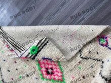 Load image into Gallery viewer, Handcrafted Moroccan Delight | Vibrant Boujaad Rug with Geometric Flair