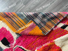 Load image into Gallery viewer, Moroccan Rhapsody | Handwoven Boujaad Rug with Abstract Bohemian Flair