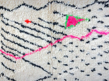 Load image into Gallery viewer, Unique Moroccan Azilal Rug | Handwoven Wool with Whimsical Diamond Patterns