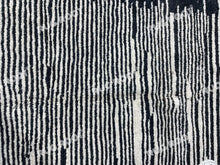Load image into Gallery viewer, Striking Simplicity | Custom Black & White Beni Ourain Rug | Handwoven in Morocco