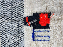 Load image into Gallery viewer, Bohemian Minimalism | Handwoven Moroccan Rug | Solid Berber Wool
