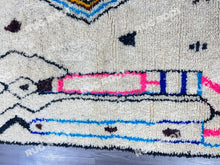 Load image into Gallery viewer, Handcrafted Moroccan Art | Azilal Rug in a Symphony of Color and Pattern