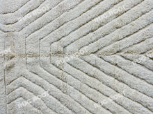 Load image into Gallery viewer, Geometric Grandeur | Thick Weave Beni Ourain Rug in Off-White with Bold Diamonds