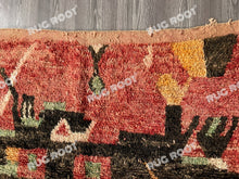 Load image into Gallery viewer, Handcrafted Moroccan Artistry | Azilal Rug in Rich Reds with Geometric and Abstract Designs