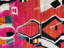 Load image into Gallery viewer, Moroccan Rhapsody | Handwoven Boujaad Rug with Abstract Bohemian Flair