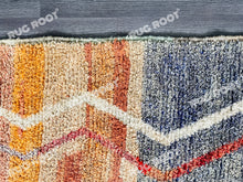 Load image into Gallery viewer, Modern Moroccan Wool Rug | Abstract Boujaad Design in Warm Earth Tones