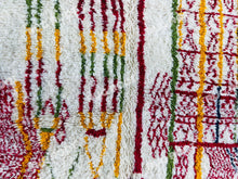 Load image into Gallery viewer, Moroccan Modernism | Handcrafted Azilal Rug with Colorful Abstract Design