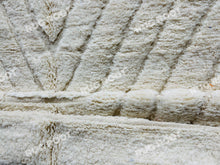 Load image into Gallery viewer, Geometric Grandeur | Thick Weave Beni Ourain Rug in Off-White with Bold Diamonds