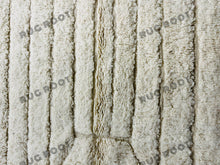 Load image into Gallery viewer, Handwoven Serenity | Off-White Beni Ourain Rug with Fluffy Wool and Modern Design