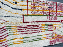 Load image into Gallery viewer, Moroccan Modernism | Handcrafted Azilal Rug with Colorful Abstract Design