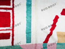 Load image into Gallery viewer, Bohemian Rhapsody | Handwoven Moroccan Beni Ourain Rug in Vibrant Colors