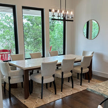 Load image into Gallery viewer, Handwoven Jute & Wool Rug with Crisscross Pattern in Natural & Ivory – Flatweave