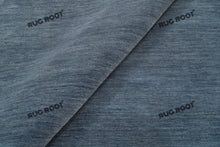 Load image into Gallery viewer, Sapphire Serenity | Handcrafted Plush Pile Gabbeh Rug in Steel Blue | Custom Sizes Available