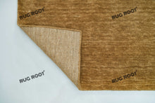 Load image into Gallery viewer, Golden Oasis | Handwoven Wool Gabbeh Rug in Warm, Solid Camel Brown