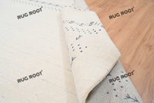 Load image into Gallery viewer, Modern Nomad | Handcrafted White Gabbeh Rug for Minimalist Spaces
