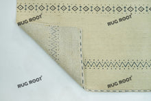 Load image into Gallery viewer, Boho Chic Retreat | Handwoven Gabbeh Rug in Neutral Tones with Striped Accents