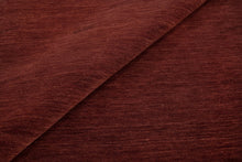 Load image into Gallery viewer, Rustic Warmth | Handwoven Wool Gabbeh Rug in Deep Burgundy