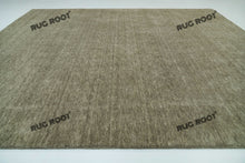 Load image into Gallery viewer, Earthy Elegance | Handwoven Gabbeh Rug in Bronze with Green-Gold Undertones