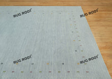 Load image into Gallery viewer, Artisan Crafted | Light Blue Moroccan Gabbeh Rug with Tribal-Inspired Design
