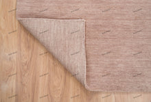 Load image into Gallery viewer, Soft Salmon Serenade | Quick Ship Handwoven Gabbeh Rug in Muted Pink | Multiple Sizes