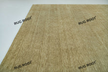 Load image into Gallery viewer, Earthy Elegance | Handwoven Wool Gabbeh Rug in Natural Olive Tones