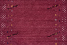 Load image into Gallery viewer, Handcrafted Moroccan Jewel | Vibrant Pink Gabbeh Rug with Tribal Motifs