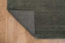 Load image into Gallery viewer, Olive Grove Tranquility | Handwoven Wool Gabbeh Rug in Deep Green