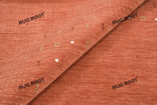 Load image into Gallery viewer, Desert Hues | Handwoven Low Pile Gabbeh Rug in Earthy Orange & Rust