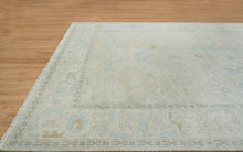 Load image into Gallery viewer, Earthy Elegance | Hand-Knotted Beige & Brown Oushak Rug | Standard Sizes
