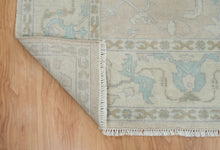 Load image into Gallery viewer, Earthy Elegance | Hand-Knotted Beige & Brown Oushak Rug | Standard Sizes