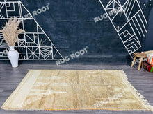 Load image into Gallery viewer, Berber Artistry | Handwoven Moroccan Rug in Warm Beige Tones
