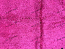 Load image into Gallery viewer, Handwoven Moroccan Azilal Rug | Vibrant Pink & White Striped Wool Masterpiece