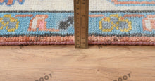 Load image into Gallery viewer, Rainbow Bloom | Handwoven Wool Rug with Playful Colors | Oushak Carpets