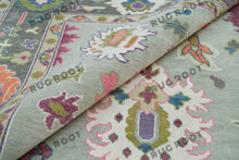 Load image into Gallery viewer, Serene Haven | Handwoven Oushak Rug in Earthy Gray | Neutral, Bedroom