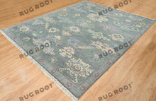 Load image into Gallery viewer, Dissolving Tapestry | Handwoven Abstract Oushak Rug | Living, Bedroom