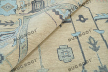 Load image into Gallery viewer, Desert Sandscape | Handwoven Oushak Rug with Faded Elegance | Sand Beige