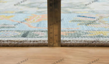 Load image into Gallery viewer, Hand-Knotted Turkish Rug | Vibrant Colors with Navy Accents | Large