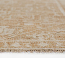 Load image into Gallery viewer, Handwoven Wool & Jute Rug with Traditional Medallion Pattern in Beige – Flatweave