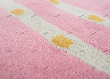 Load image into Gallery viewer, Hand Tufted Panda Rug - Irregular Shape (New Zealand Wool) - Gray and Pink | Kids Room