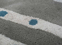 Load image into Gallery viewer, Hand Tufted Panda Rug - Irregular Shape (New Zealand Wool) - Gray and Pink | Kids Room