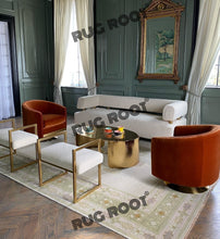 Load image into Gallery viewer, Handwoven Harmony | Turkish Rug in Soothing Olive Green