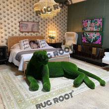 Load image into Gallery viewer, Handwoven Harmony | Turkish Rug in Soothing Olive Green