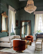 Load image into Gallery viewer, Handwoven Harmony | Turkish Rug in Soothing Olive Green